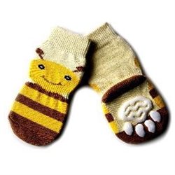 Big Dog Socks - Brown Bee